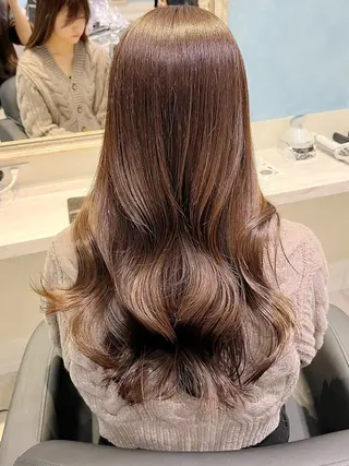 ロング カラー ハイトーン/ブリーチ 💙みずき💙のヘアスタイル