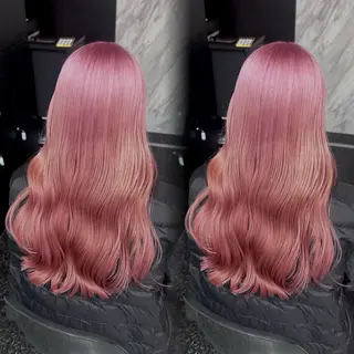 ロング カラー ainya/心斎橋 /ハイトーン/カラーのヘアスタイル