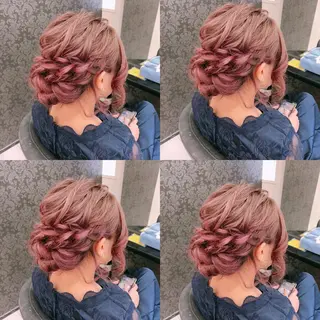 ミディアム ヘアアレンジ 🌷MAYU 🌷のヘアスタイル