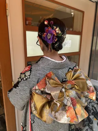 ヘアアレンジ 大川 夏実のヘアスタイル