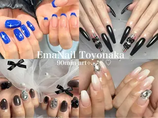 ネイル EmaNail豊中 🎀SANAのネイルデザイン