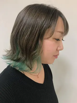 ミディアム カラー 【カラーリスト】 Likka.のヘアスタイル