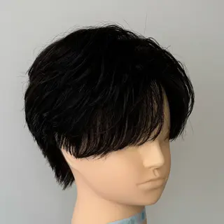 ショート パーマ ヘアアレンジ メンズ COL BIRTH所属・KIRARI .のヘアスタイル