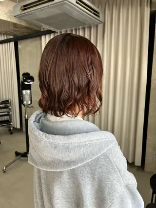 ショート パーマ ロングパーマ木村 ボブパーマのヘアスタイル