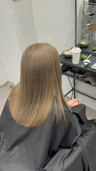 ロング 【艶カラー⠀】坂東 要のヘアスタイル