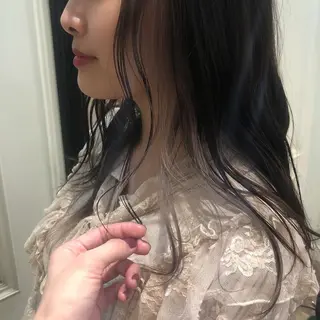 ロング カラー classic 新横浜所属・大人girly🛋️ 🤍yukakoのヘアスタイル