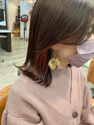 カラー 橋口 亮平のヘアスタイル