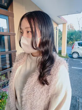 ロング パーマ ヘアニュース所属・ヘアーニュース 🌿NAMII🌿のヘアスタイル