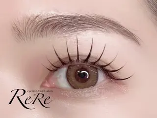 マツエク・マツパ ReRe 姪浜駅北口店所属・花夏 ReReのマツエク・マツパデザイン