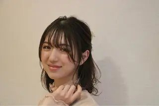 ミディアム カラー ヘアアレンジ 🌸 SAKURA🌸のヘアスタイル