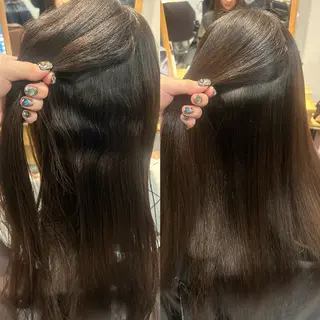 セミロング パーソナルカラー 診断🍀マリンのヘアスタイル