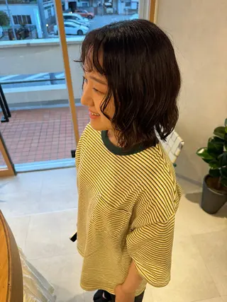 ショート パーマ レイヤー/ボブパーマ /垢抜け/タクミのヘアスタイル