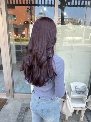 ロング カラー なぎは/暖色・ ナチュラルカラーのヘアスタイル