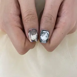 ミディアム 池袋痛ネイル Nok. 渡辺のネイルデザイン