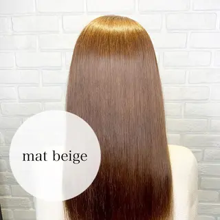 ロング カラー パーマ ヘアアレンジ 髪質改善/縮毛矯正 艶カラー/珠聡のヘアスタイル