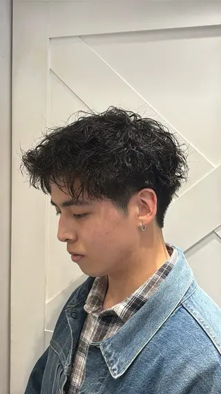 パーマ メンズ 横浜メンズ特化/ カットパーマ/マサトのヘアスタイル