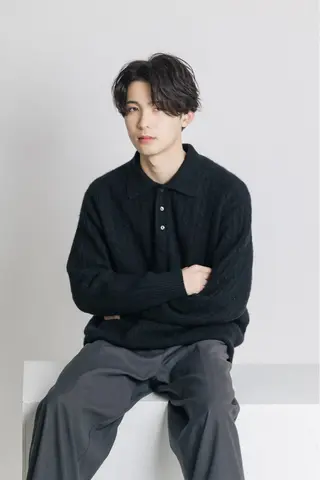 メンズ hoNua. 栄/透明感カラーのヘアスタイル