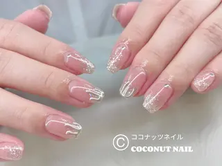 ネイル 神田 ココナッツのネイルデザイン