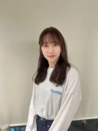 セミロング カラー ヘアアレンジ 【代表】 たき〜のヘアスタイル