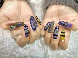 ネイル 長さだし専門店 M2 rikaのネイルデザイン