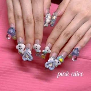 ネイル nail salon Pink Aliceのネイルデザイン