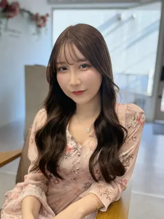 セミロング omocha hair salon所属・大嶋 伸吾のヘアスタイル