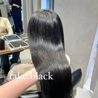 ロング カラー ツヤ髪/韓国ヘア 💎Nokaのヘアスタイル