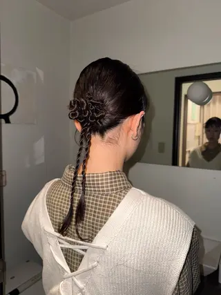 セミロング sakura カットモデル募集💖のヘアスタイル