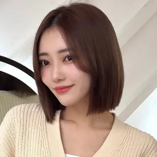 ショート カラー 原宿/ボブ/髪質 改善/レイヤー/優希のヘアスタイル