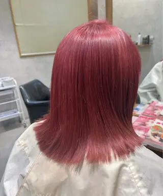 ミディアム カラー suri-ru hair【スリールヘアー】所属・FURUSAWA AOIのヘアスタイル