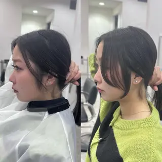 ロング Anela所属・山中 友詩のヘアスタイル