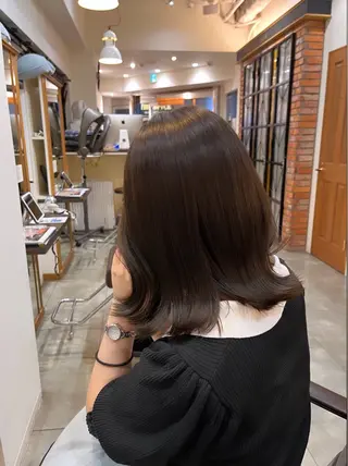 ミディアム カラー mai @ma_____iiのヘアスタイル