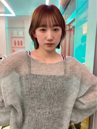 カラー 須永 さくらのヘアスタイル