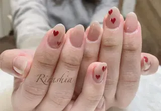 ネイル うる艶/透明感 Rirashaのネイルデザイン