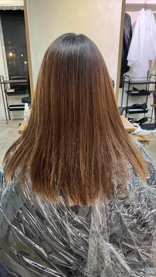 カラー ✨ブリーチなしカラー ×髪質改善✨松村 潤のヘアスタイル