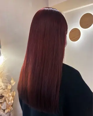 ロング カラー ミルクティ/ピンク/ レイヤー/yuriaのヘアスタイル