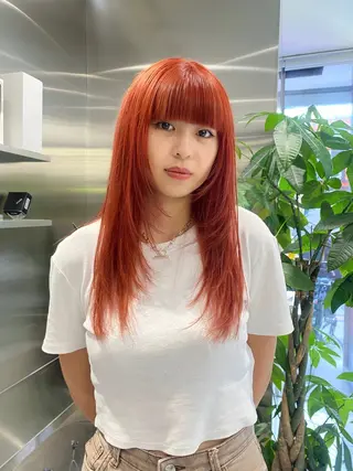 ロング カラー otoha☆カラー/ レイヤー/八王子のヘアスタイル