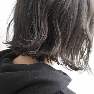 ミディアム カラー ヘアアレンジ ネイル マツエク・マツパ iplus✴ まつげ、眉毛、耳つぼのマツエク・マツパデザイン