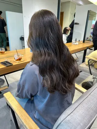 ロング 上野湧太 髪質改善/艶カラーのヘアスタイル