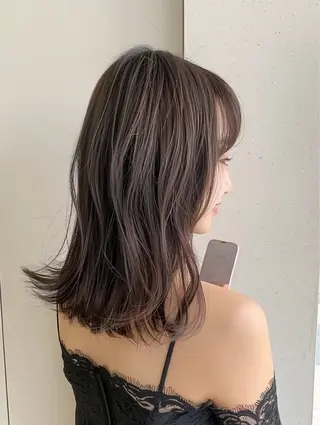 セミロング RYONA/大阪/ 韓国風レイヤー🎀のマツエク・マツパデザイン