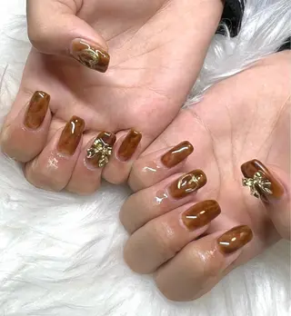 ネイル CHARME 🤎〔RINA〕のネイルデザイン