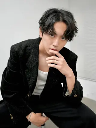 ショート カラー メンズ Mion /CODE.のヘアスタイル