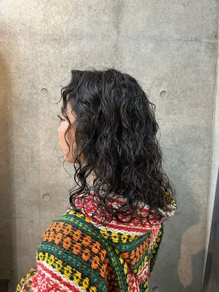 パーマ すずき さくやのヘアスタイル