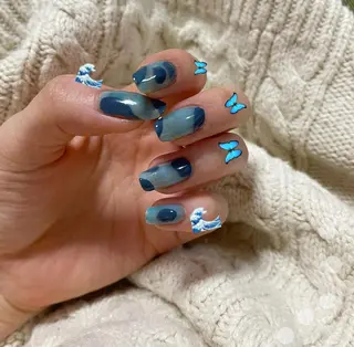 ネイル 栗田 ゆう子のネイルデザイン