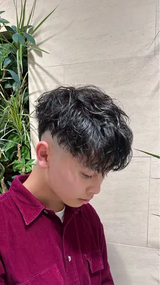 メンズ シールエクステ/メン ズパーマ/鎌倉/ユウのヘアスタイル