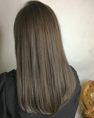 ロング カラー パーマ ヘアアレンジ エグチ アキラのヘアスタイル