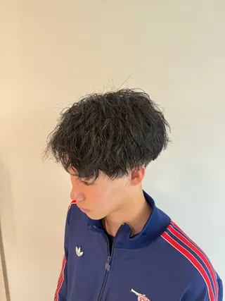 パーマ メンズ 0円メンズモデル募集 🎄*佐藤 理呼🦌のヘアスタイル