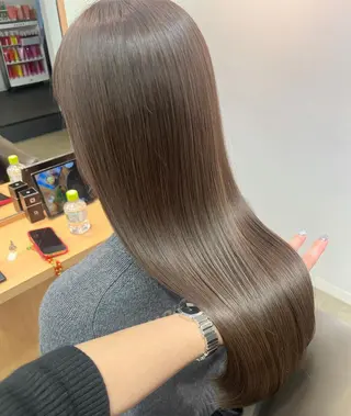 ロング 韓国/髪質改善💘 櫻井かれんのヘアスタイル