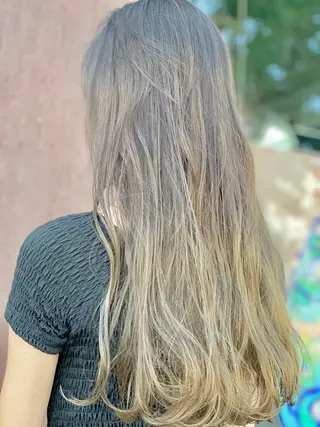 ロング カラー 宮嶋 勇輔のヘアスタイル