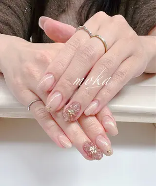 ネイル 胡蝶蘭レディースサロ ンNailMOKAのネイルデザイン